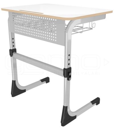 GM001-1003 Ayarlanabilir Tekli Laminat Öğrenci Sırası