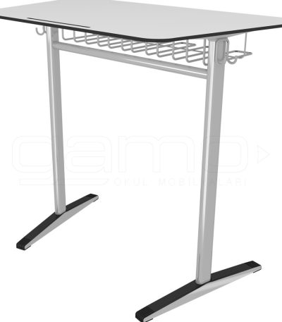 GM001-602 Tekli Açılı Ayaklı Kompakt Öğrenci Sırası