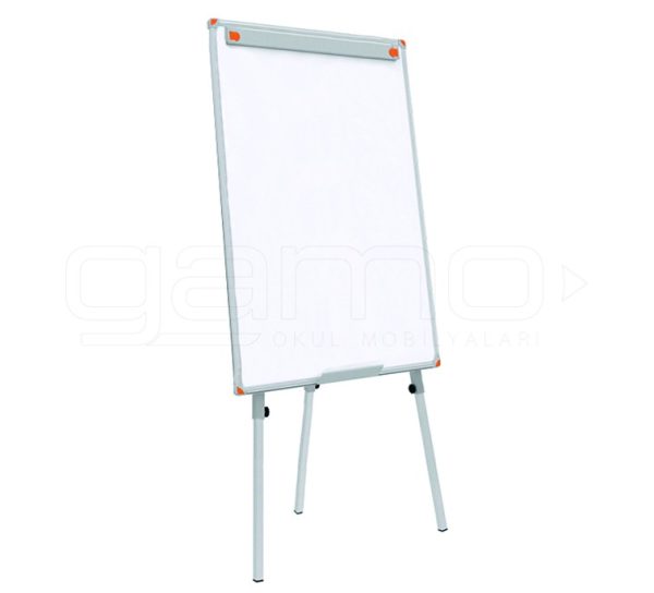 GM010-101 Flipchart Yazı Tahtası Laminat Beyaz