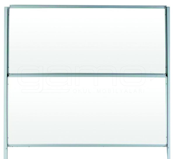 GM014-101 Giyotin Yazı Tahtası Emaye Beyaz