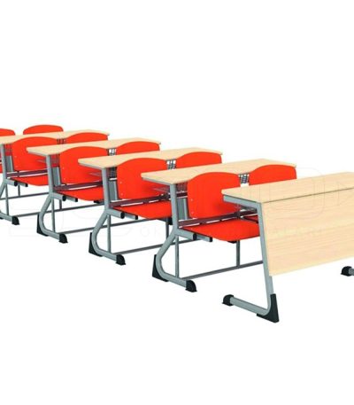 GM024-101 İkili Ahşap Amfi Sırası