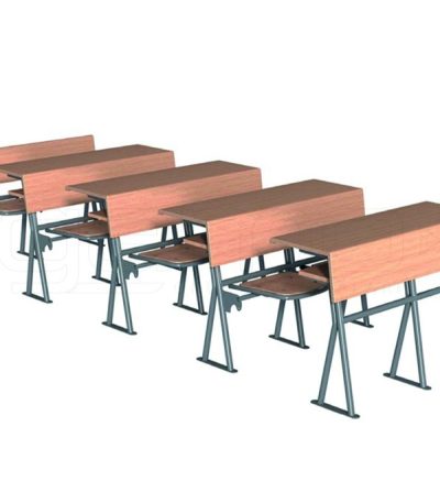 GM024-201 İkili Ahşap Amfi Sırası