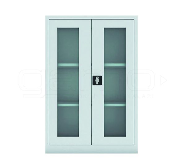 GM028-101 Camlı Dosya Dolabı