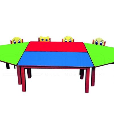 GM030-101 Anaokulu Öğrenci Masası ve Sandalyesi