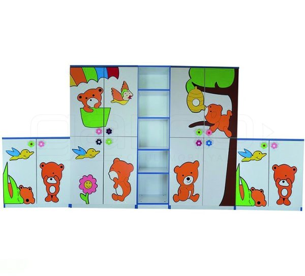 GM032-104 Anaokulu Öğrenci Dolabı
