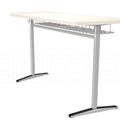 GM002-610 İkili Açılı Ayaklı Werzalit Öğrenci Sırası