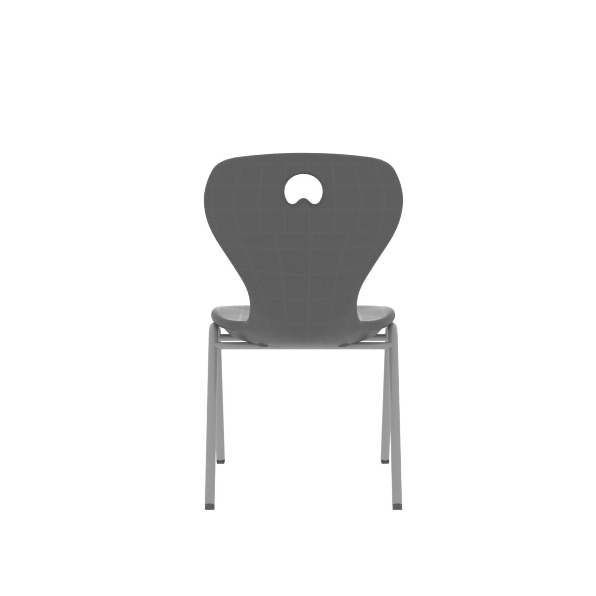 Koç Monoblok Sandalye Antrasit Gri - Görsel 4