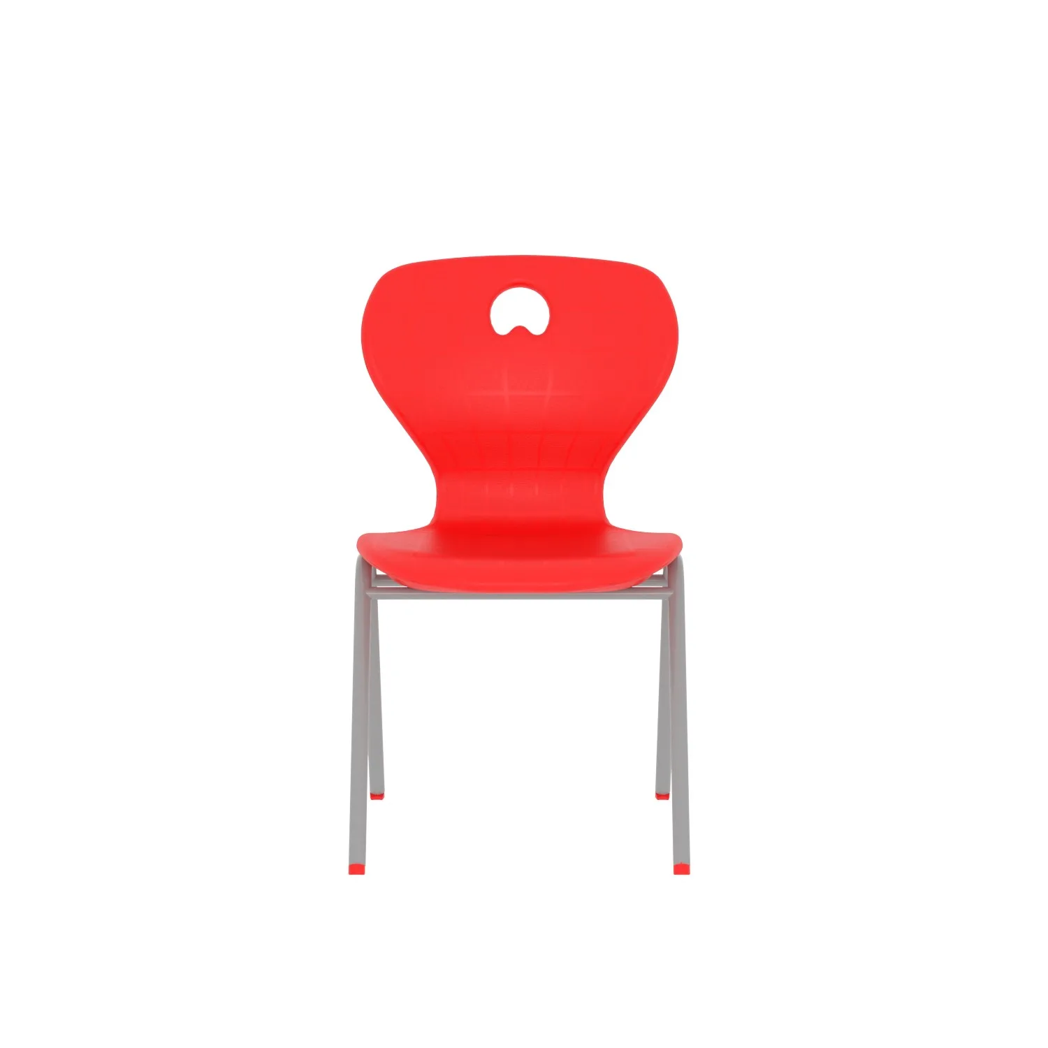 Koç Monoblok Sandalye Kırmızı - Görsel 1