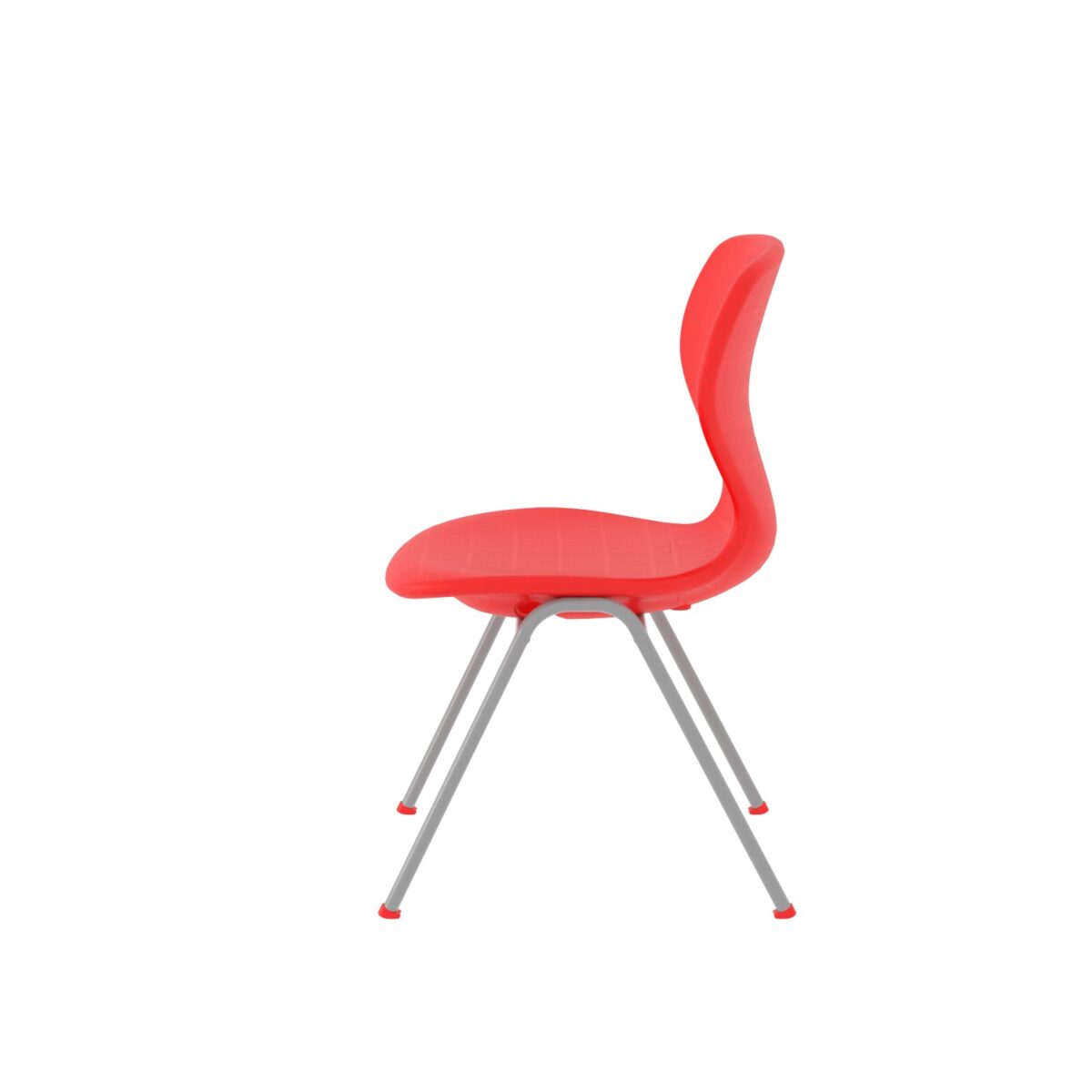 Koç Anasınıfı Monoblok Sandalye Kırmızı - Görsel 3