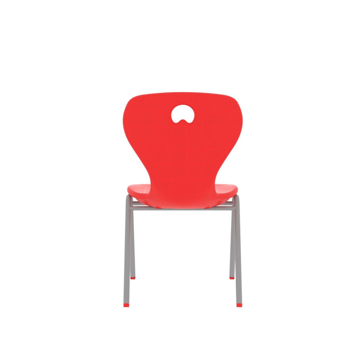 Koç Anasınıfı Monoblok Sandalye Kırmızı - Görsel 4