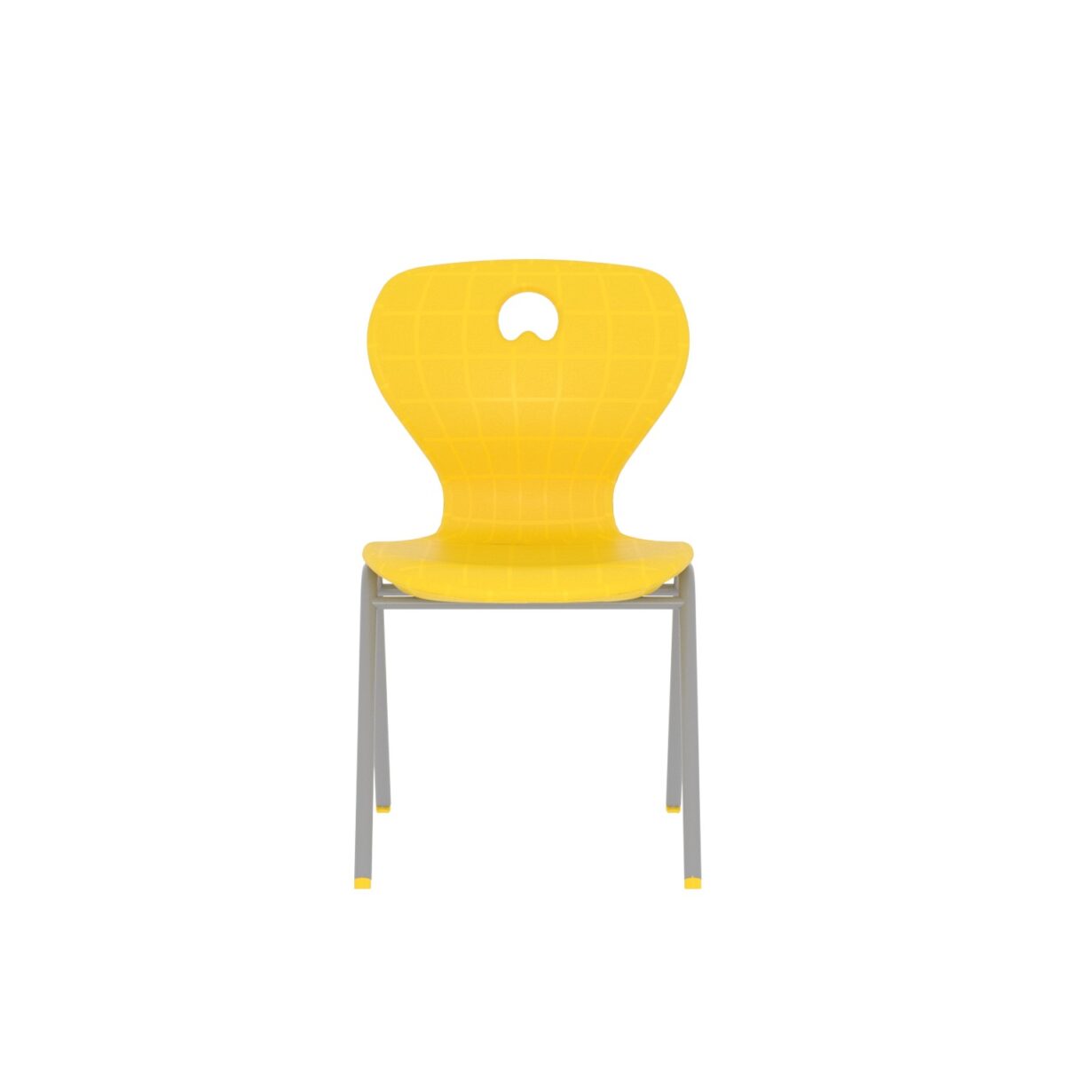 Koç Monoblok Sandalye Sarı - Görsel 1