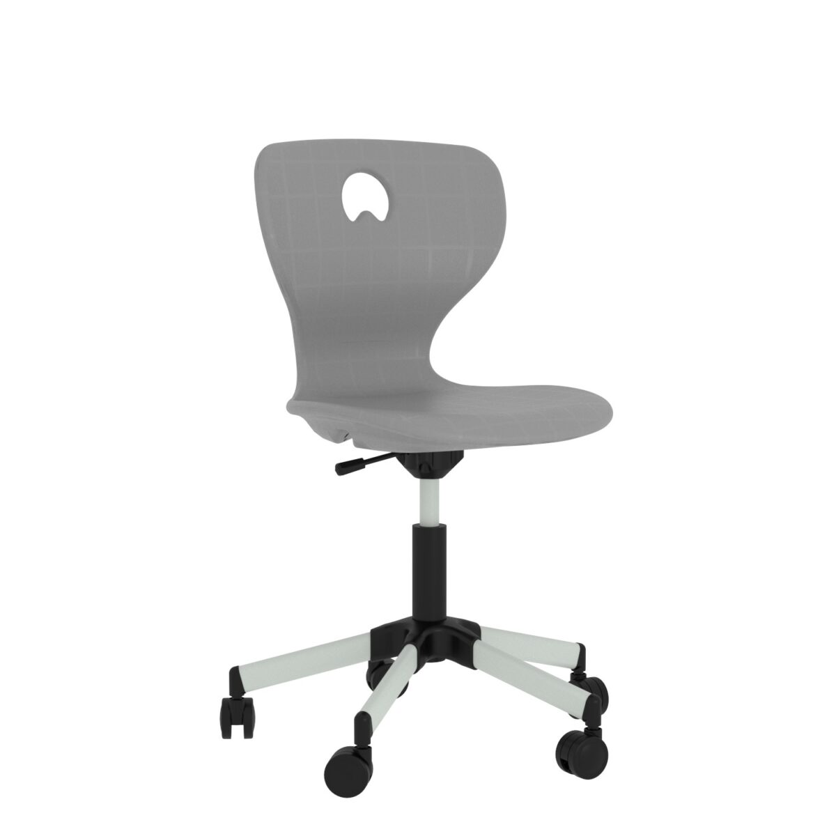 Koç Döner Monoblok Sandalye Gri - Görsel 1