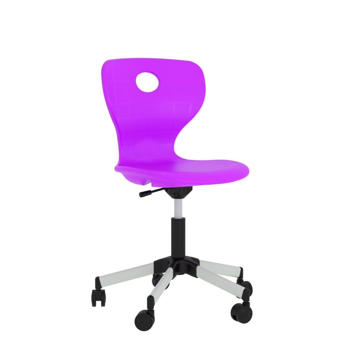 Valentina Döner Monoblok Sandalye Fuşya - Görsel 2