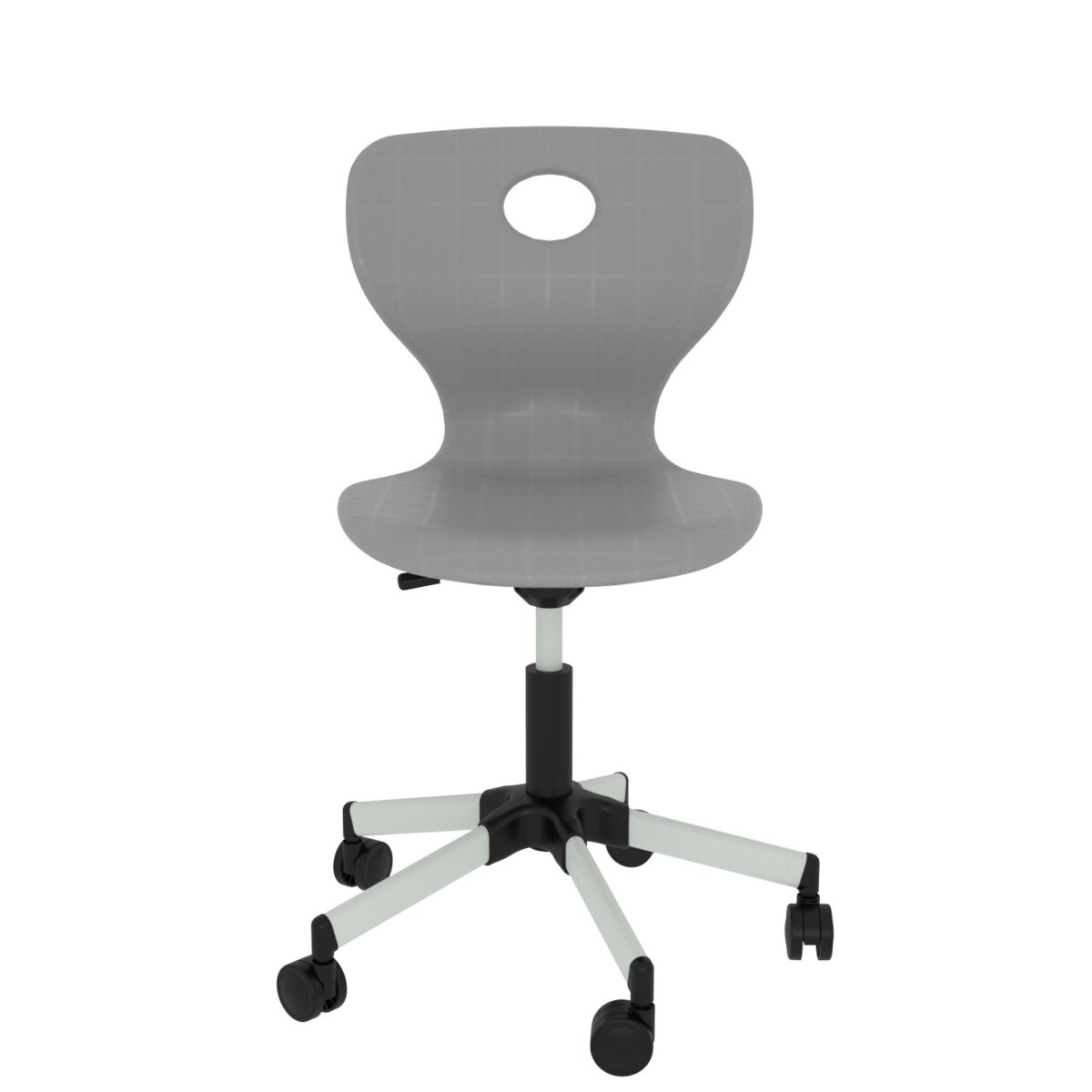 Valentina Döner Monoblok Sandalye Gri - Görsel 1