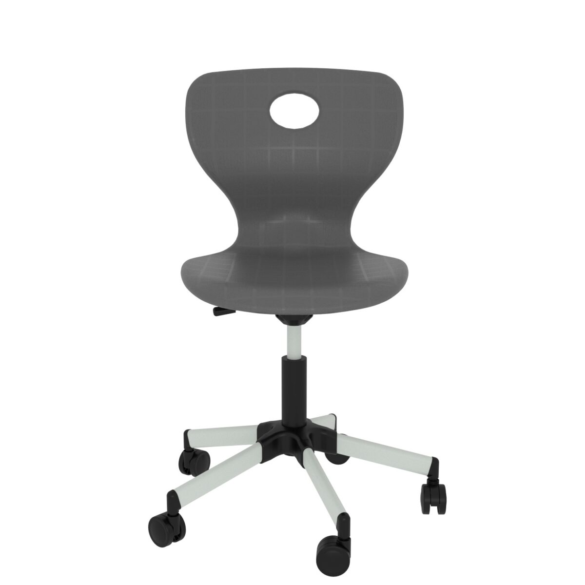 Valentina-Yildiz-Ayak-Gri-Antrasit-2-jpeg.webp Valentina Döner Monoblok Sandalye Antrasit Gri - Görsel 1