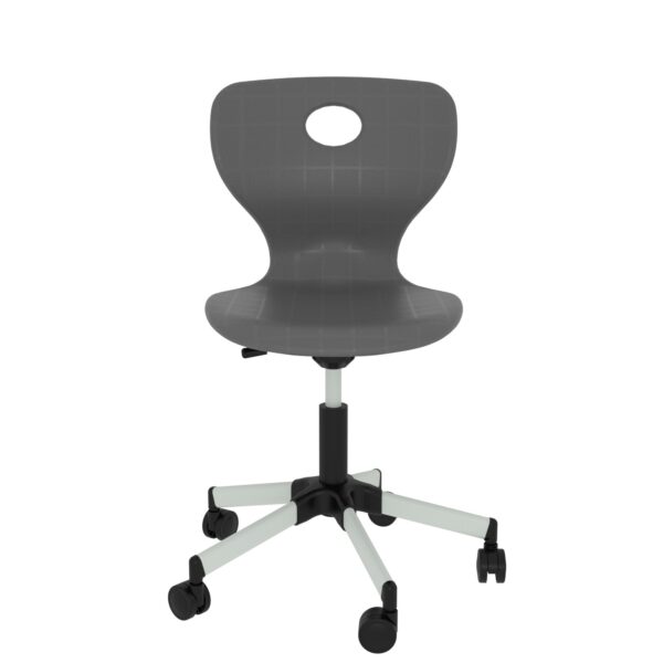 Valentina Döner Monoblok Sandalye Antrasit Gri