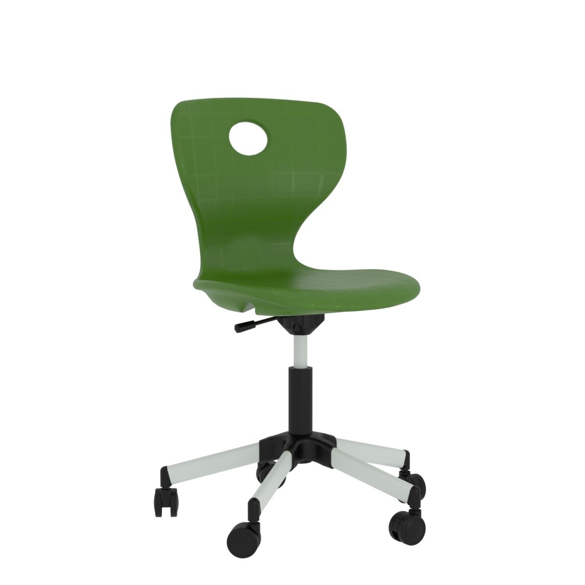 Valentina Döner Monoblok Sandalye Yeşil - Görsel 2