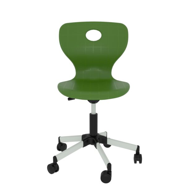 Valentina Döner Monoblok Sandalye Yeşil