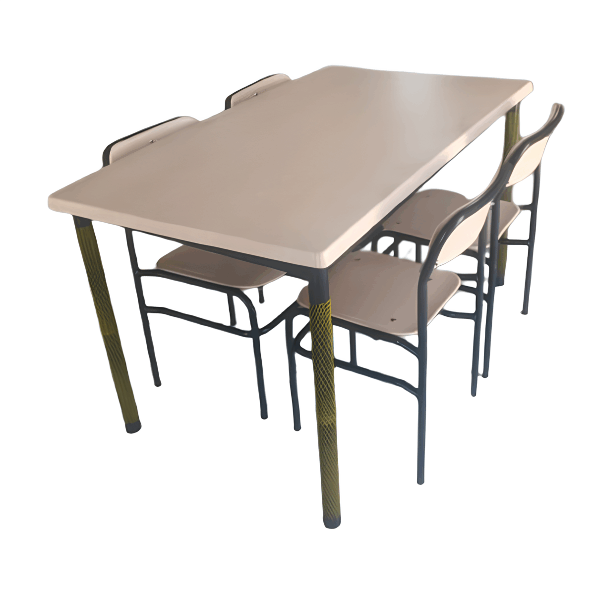 Yemekhane Masa Sandalye Takımı 4 Kişilik - Görsel 1